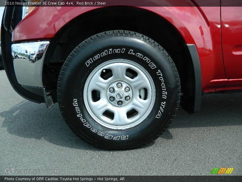 Red Brick / Steel 2010 Nissan Frontier SE Crew Cab 4x4