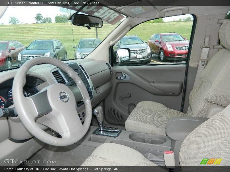 Red Brick / Steel 2010 Nissan Frontier SE Crew Cab 4x4