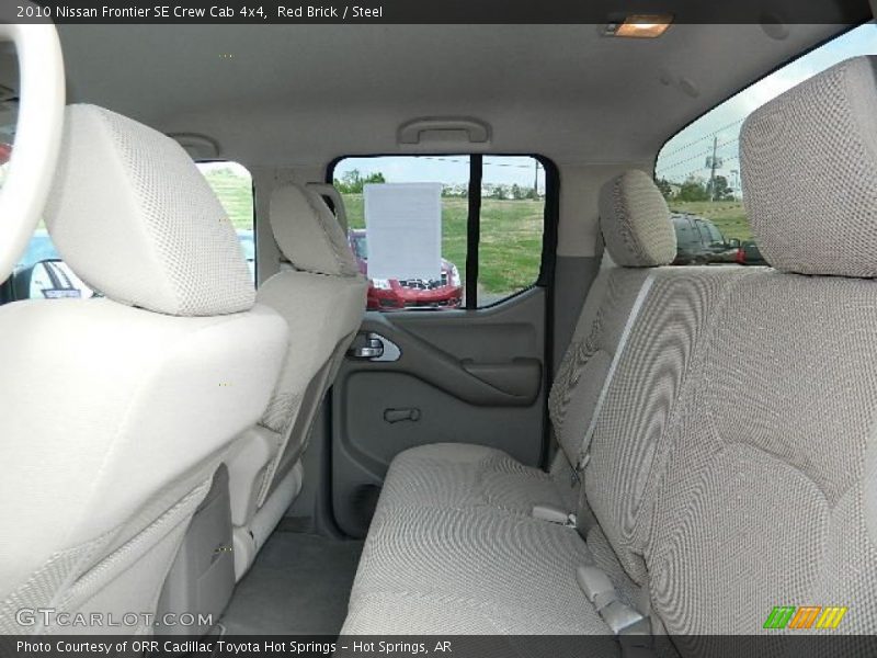 Red Brick / Steel 2010 Nissan Frontier SE Crew Cab 4x4