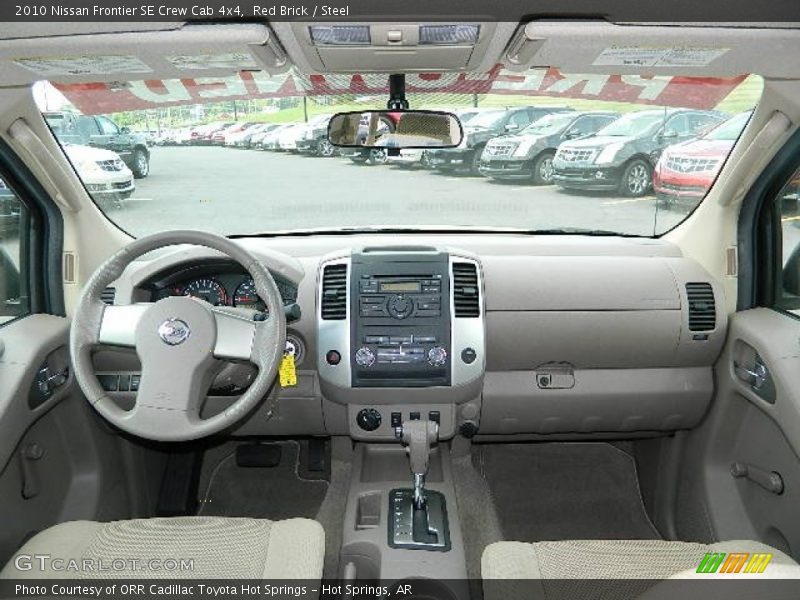 Red Brick / Steel 2010 Nissan Frontier SE Crew Cab 4x4