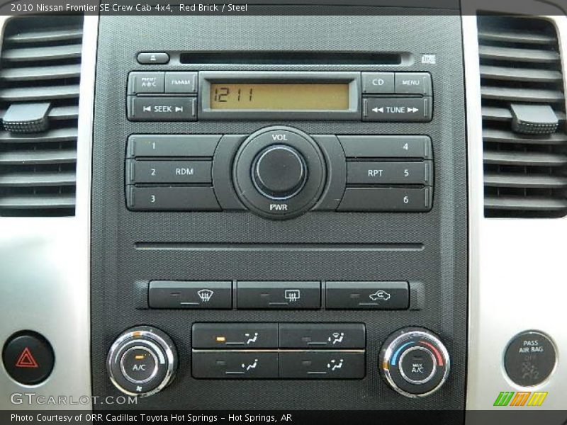 Red Brick / Steel 2010 Nissan Frontier SE Crew Cab 4x4