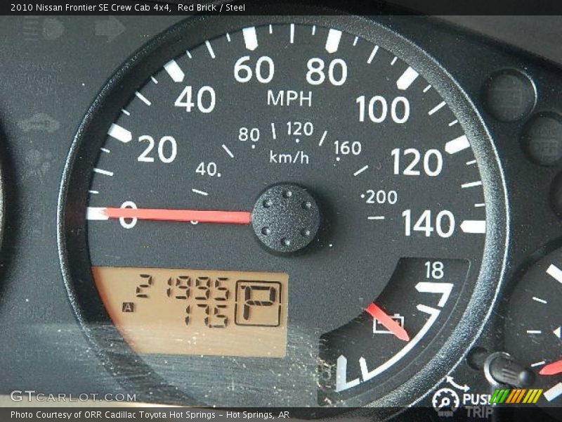 Red Brick / Steel 2010 Nissan Frontier SE Crew Cab 4x4