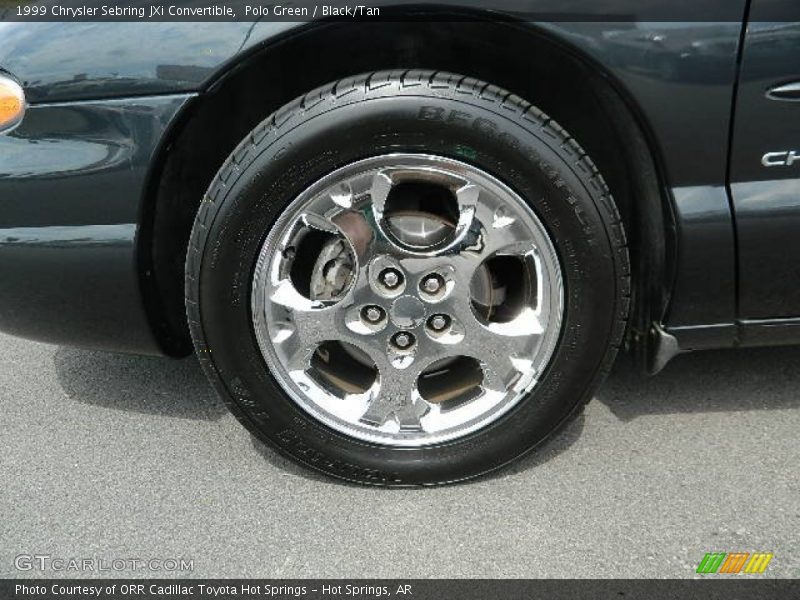 Polo Green / Black/Tan 1999 Chrysler Sebring JXi Convertible