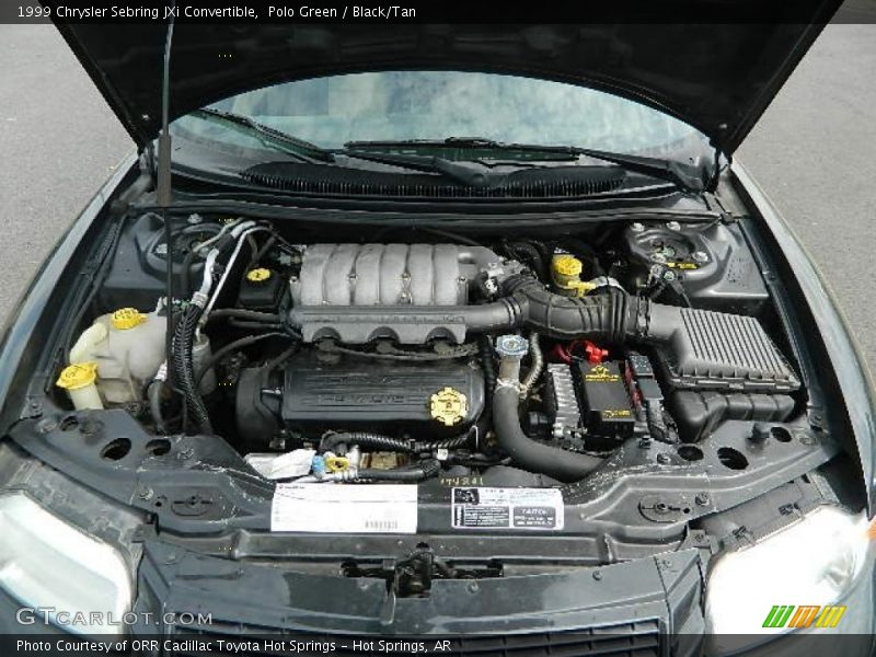 Polo Green / Black/Tan 1999 Chrysler Sebring JXi Convertible