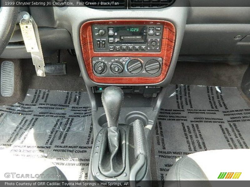 Controls of 1999 Sebring JXi Convertible