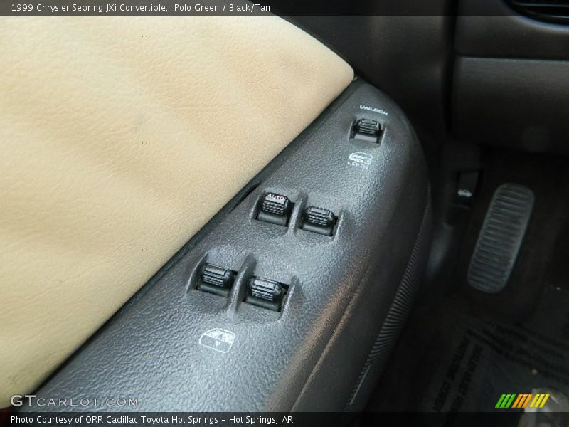 Polo Green / Black/Tan 1999 Chrysler Sebring JXi Convertible