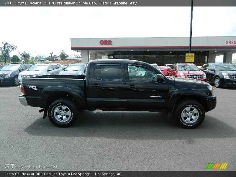 Black / Graphite Gray 2011 Toyota Tacoma V6 TRD PreRunner Double Cab