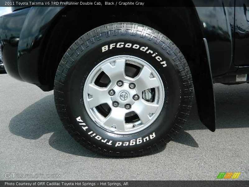 Black / Graphite Gray 2011 Toyota Tacoma V6 TRD PreRunner Double Cab