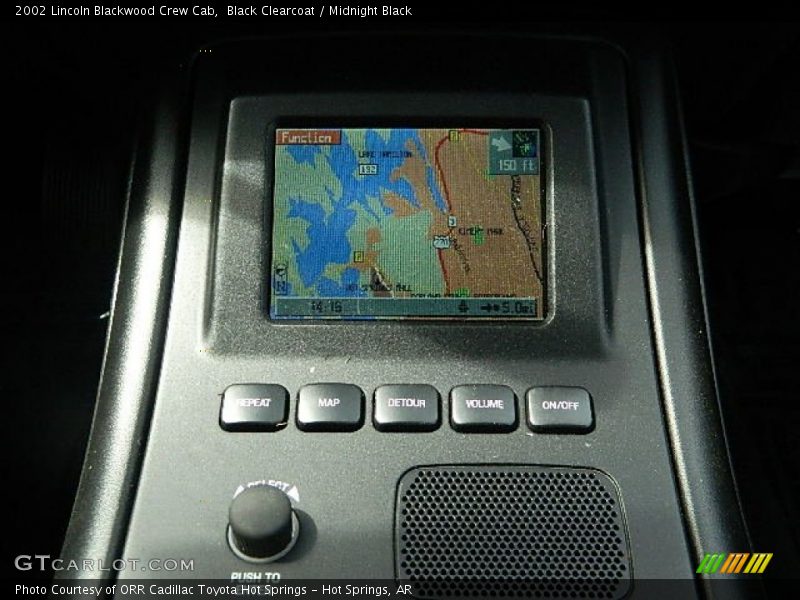 Navigation of 2002 Blackwood Crew Cab