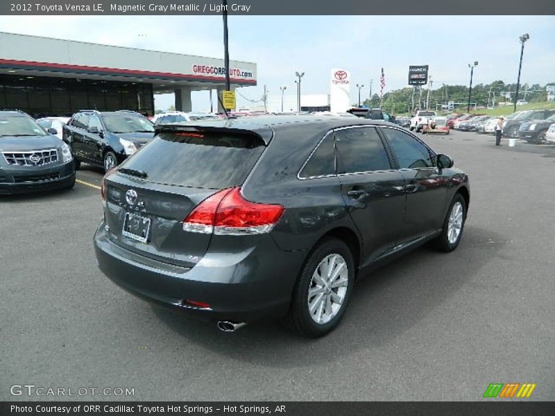 Magnetic Gray Metallic / Light Gray 2012 Toyota Venza LE