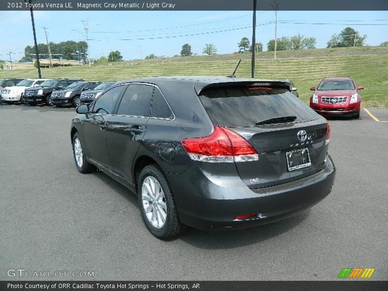 Magnetic Gray Metallic / Light Gray 2012 Toyota Venza LE