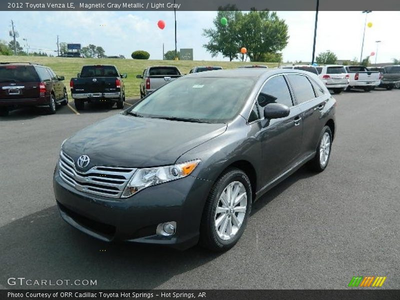 Magnetic Gray Metallic / Light Gray 2012 Toyota Venza LE