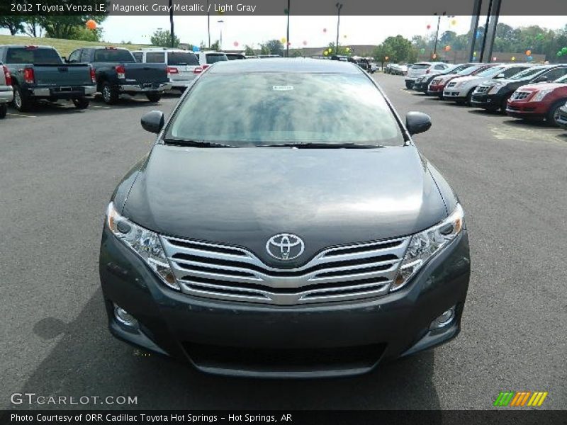 Magnetic Gray Metallic / Light Gray 2012 Toyota Venza LE