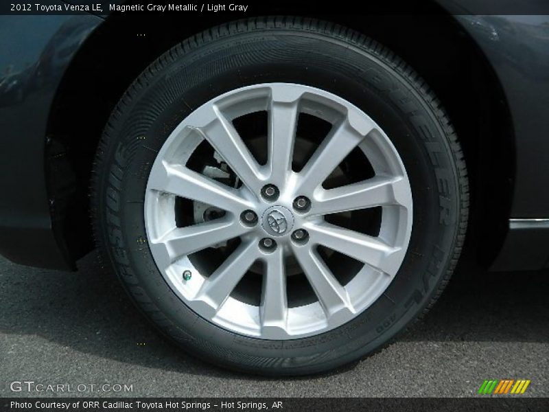 Magnetic Gray Metallic / Light Gray 2012 Toyota Venza LE