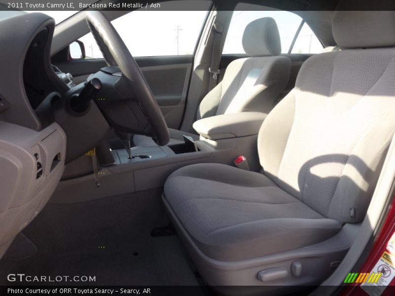Barcelona Red Metallic / Ash 2011 Toyota Camry LE