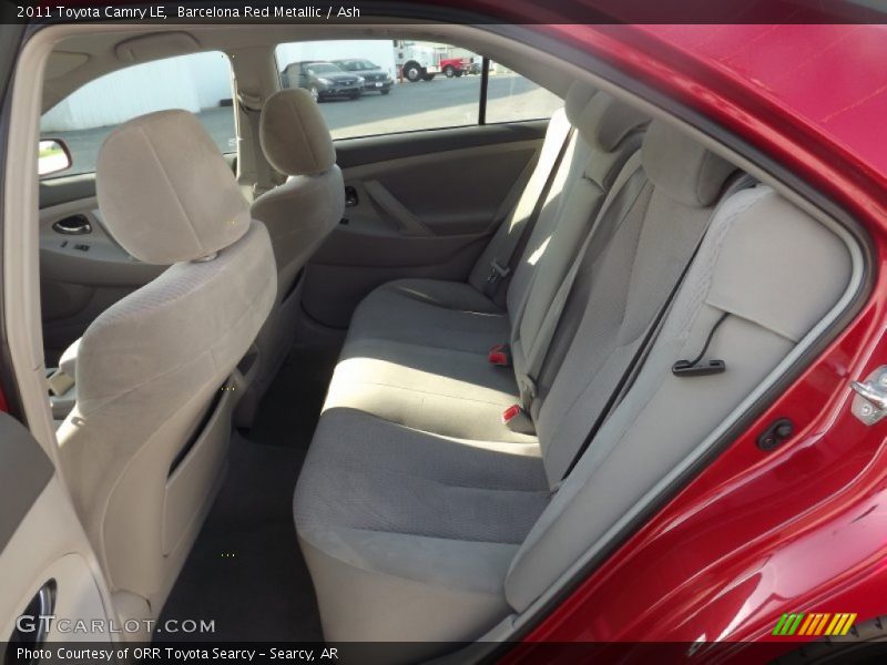 Barcelona Red Metallic / Ash 2011 Toyota Camry LE