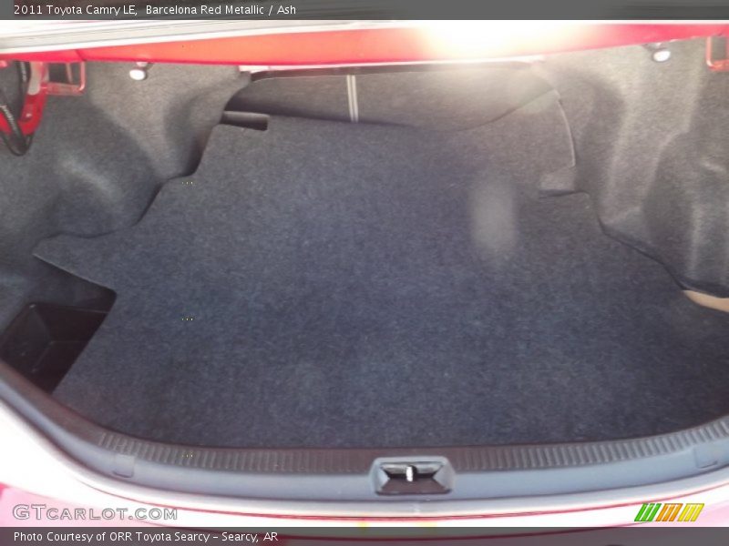 Barcelona Red Metallic / Ash 2011 Toyota Camry LE
