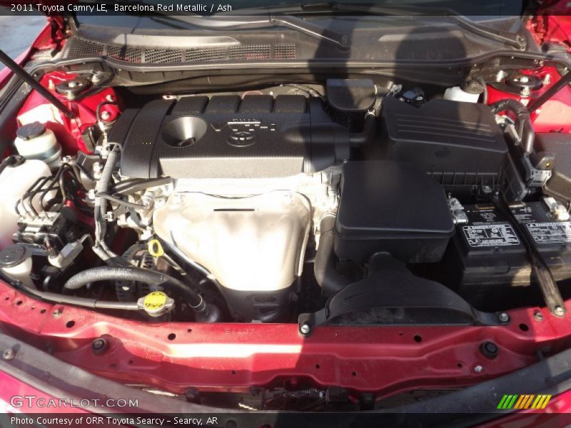Barcelona Red Metallic / Ash 2011 Toyota Camry LE