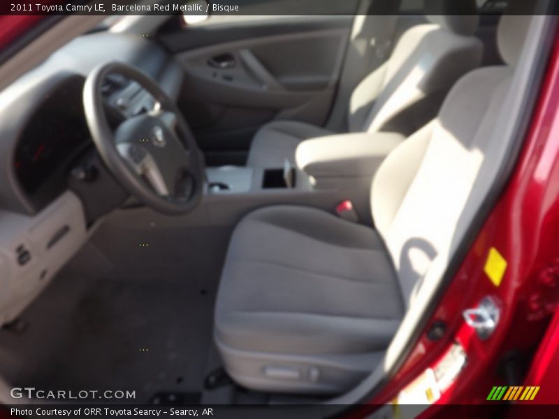 Barcelona Red Metallic / Bisque 2011 Toyota Camry LE