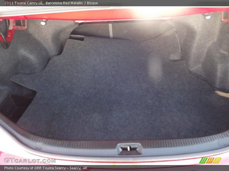 Barcelona Red Metallic / Bisque 2011 Toyota Camry LE