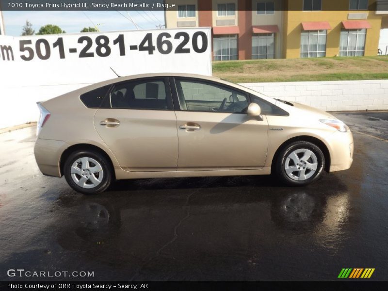 Sandy Beach Metallic / Bisque 2010 Toyota Prius Hybrid III