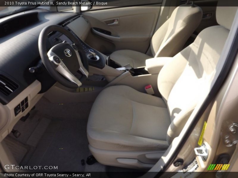 Sandy Beach Metallic / Bisque 2010 Toyota Prius Hybrid III