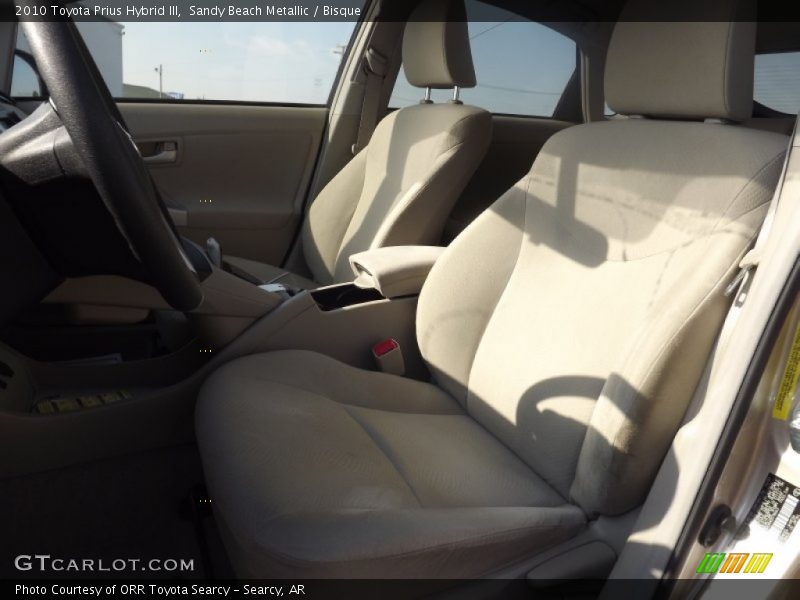 Sandy Beach Metallic / Bisque 2010 Toyota Prius Hybrid III