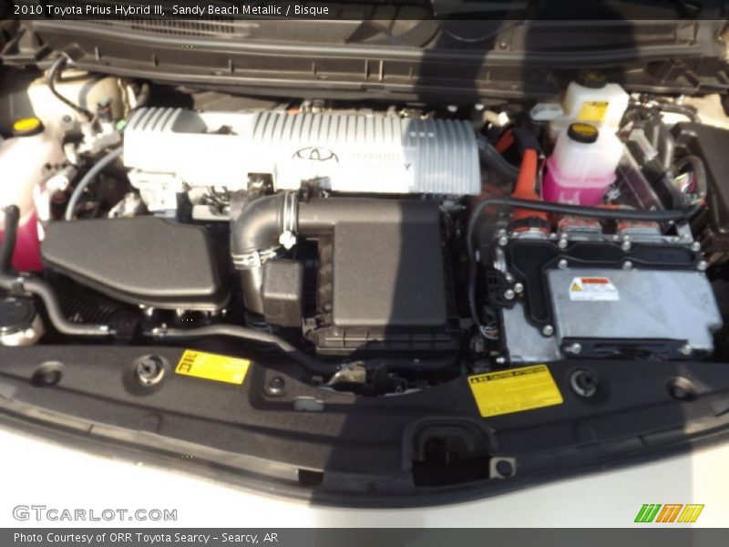 Sandy Beach Metallic / Bisque 2010 Toyota Prius Hybrid III