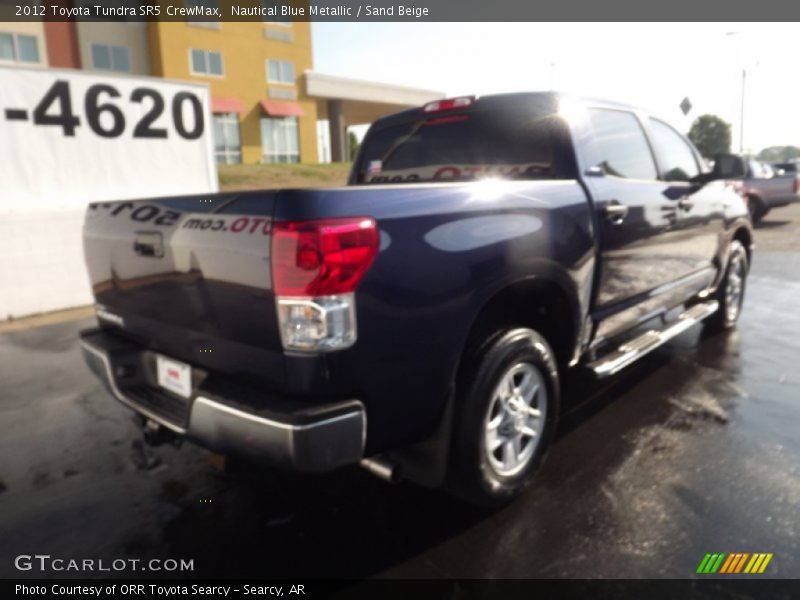 Nautical Blue Metallic / Sand Beige 2012 Toyota Tundra SR5 CrewMax