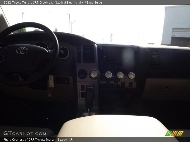Nautical Blue Metallic / Sand Beige 2012 Toyota Tundra SR5 CrewMax
