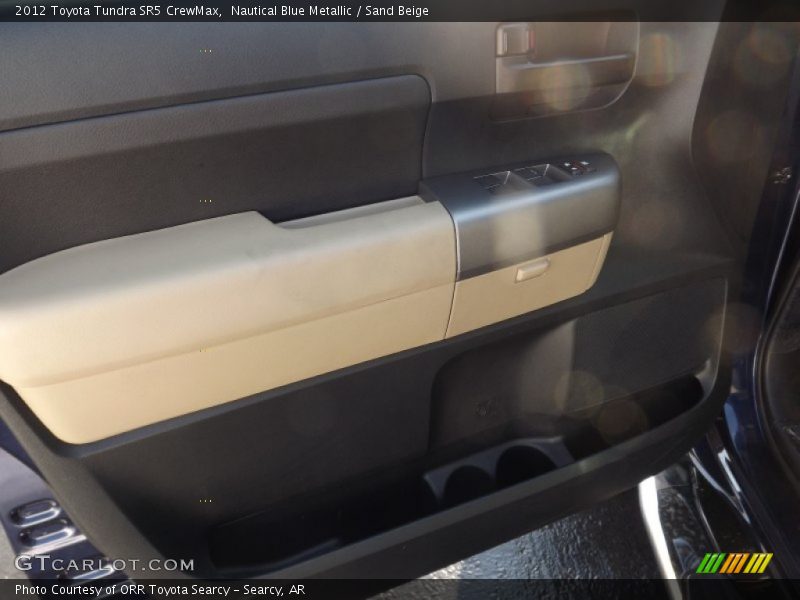 Nautical Blue Metallic / Sand Beige 2012 Toyota Tundra SR5 CrewMax