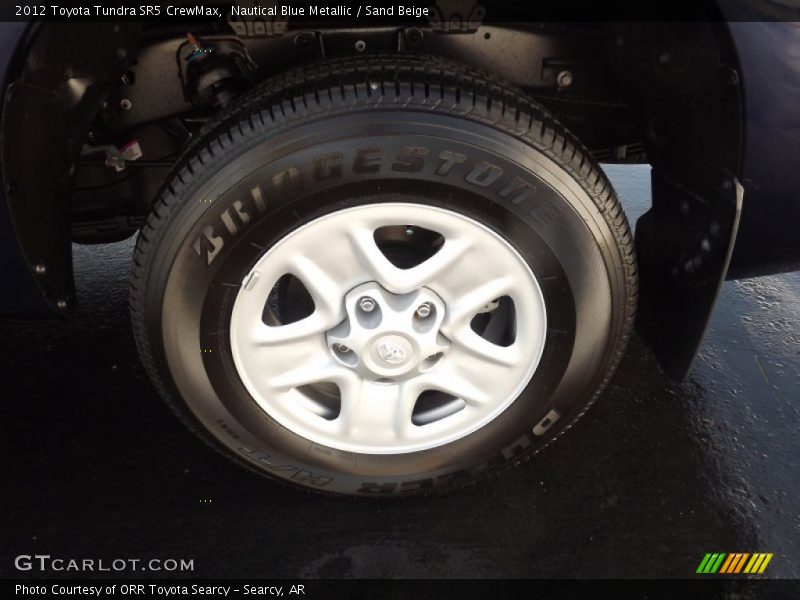 Nautical Blue Metallic / Sand Beige 2012 Toyota Tundra SR5 CrewMax