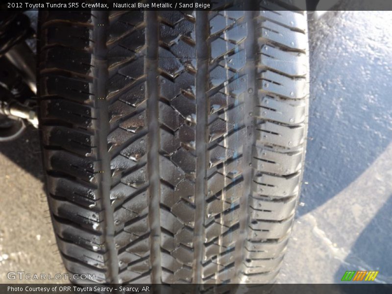 Nautical Blue Metallic / Sand Beige 2012 Toyota Tundra SR5 CrewMax