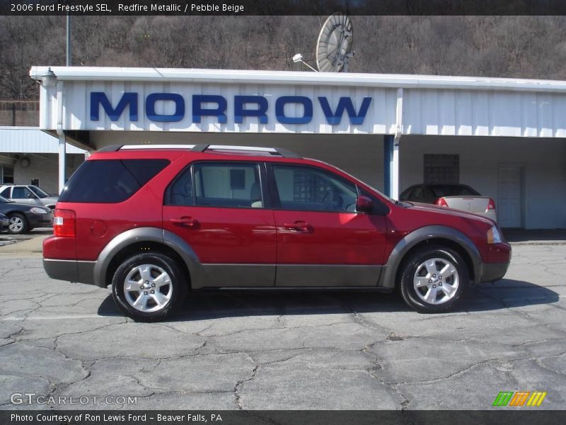 Redfire Metallic / Pebble Beige 2006 Ford Freestyle SEL