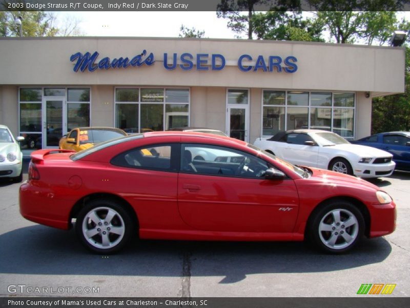 Indy Red / Dark Slate Gray 2003 Dodge Stratus R/T Coupe