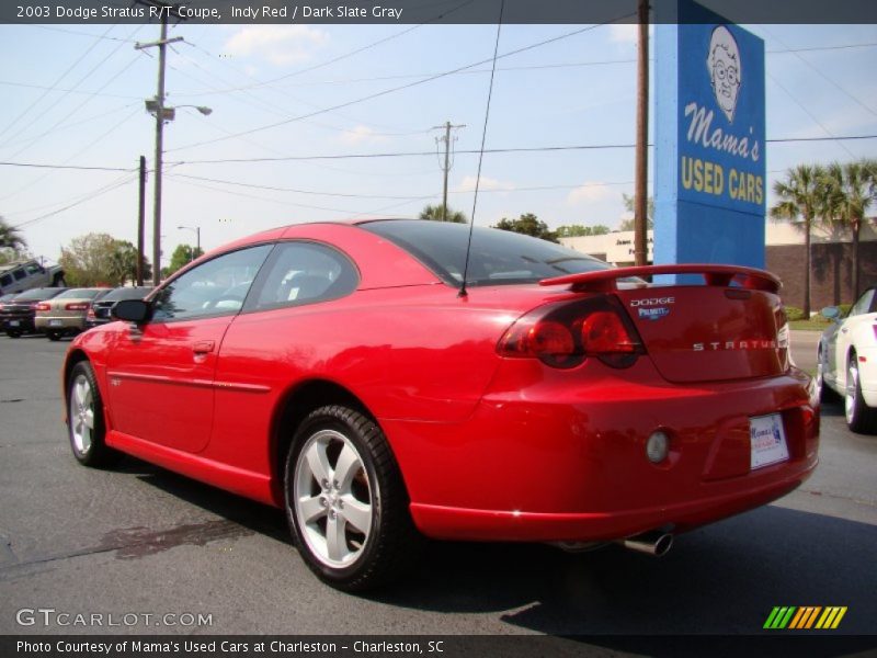 Indy Red / Dark Slate Gray 2003 Dodge Stratus R/T Coupe