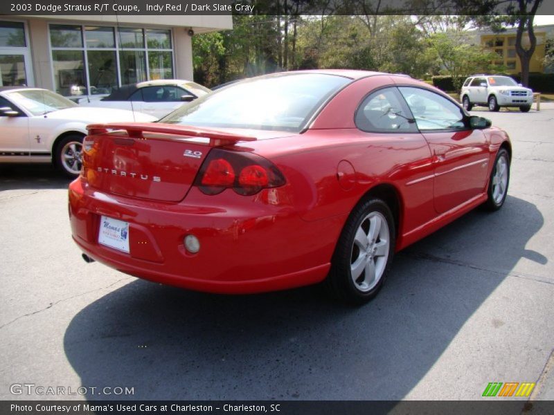 Indy Red / Dark Slate Gray 2003 Dodge Stratus R/T Coupe