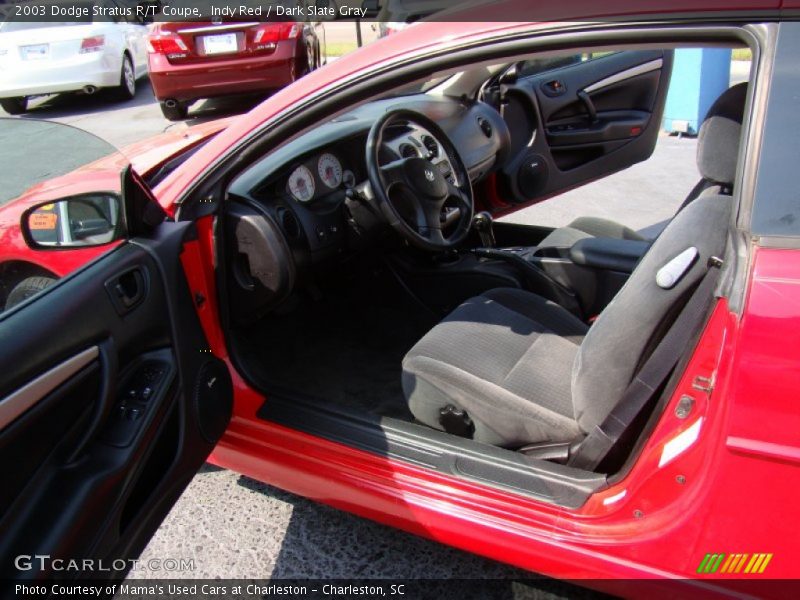 Indy Red / Dark Slate Gray 2003 Dodge Stratus R/T Coupe