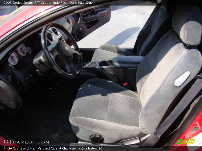 Indy Red / Dark Slate Gray 2003 Dodge Stratus R/T Coupe