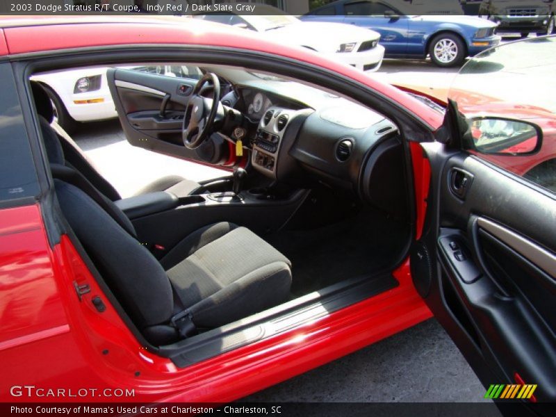 Indy Red / Dark Slate Gray 2003 Dodge Stratus R/T Coupe
