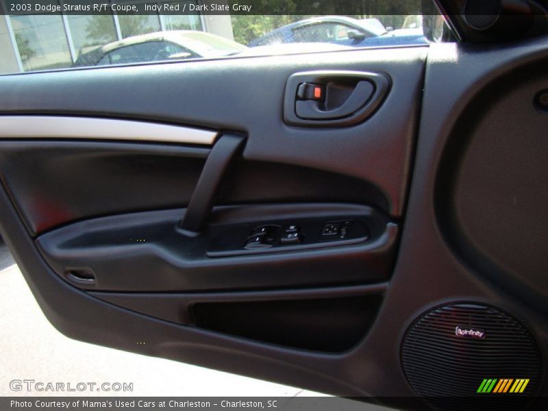 Indy Red / Dark Slate Gray 2003 Dodge Stratus R/T Coupe