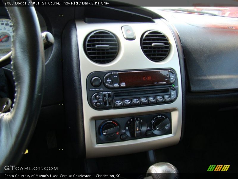 Controls of 2003 Stratus R/T Coupe