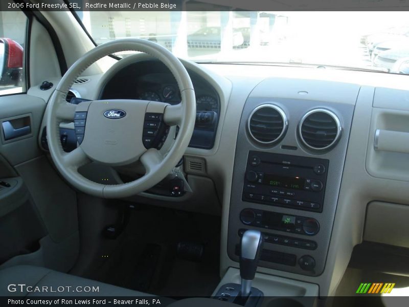 Redfire Metallic / Pebble Beige 2006 Ford Freestyle SEL