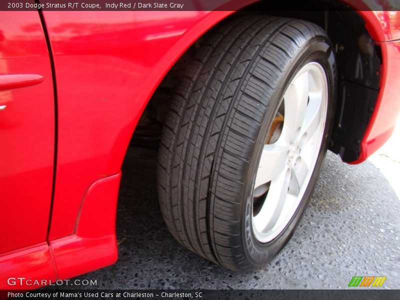 Indy Red / Dark Slate Gray 2003 Dodge Stratus R/T Coupe
