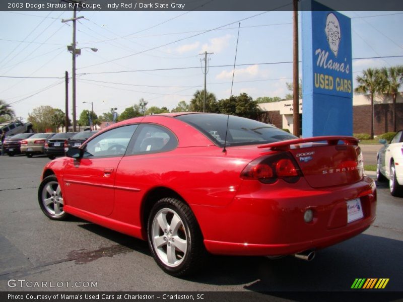 Indy Red / Dark Slate Gray 2003 Dodge Stratus R/T Coupe