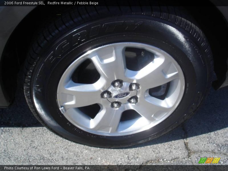 Redfire Metallic / Pebble Beige 2006 Ford Freestyle SEL