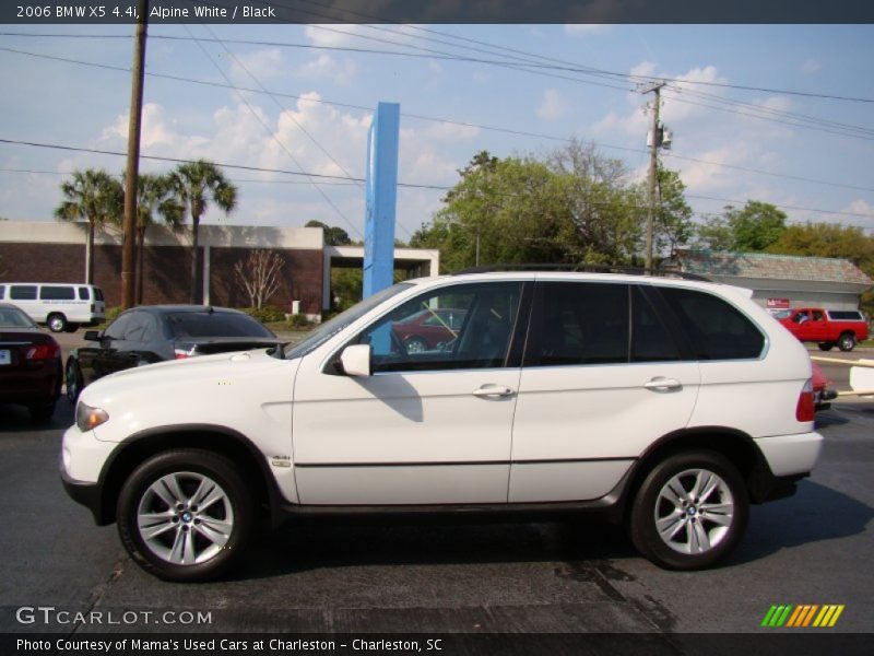 Alpine White / Black 2006 BMW X5 4.4i