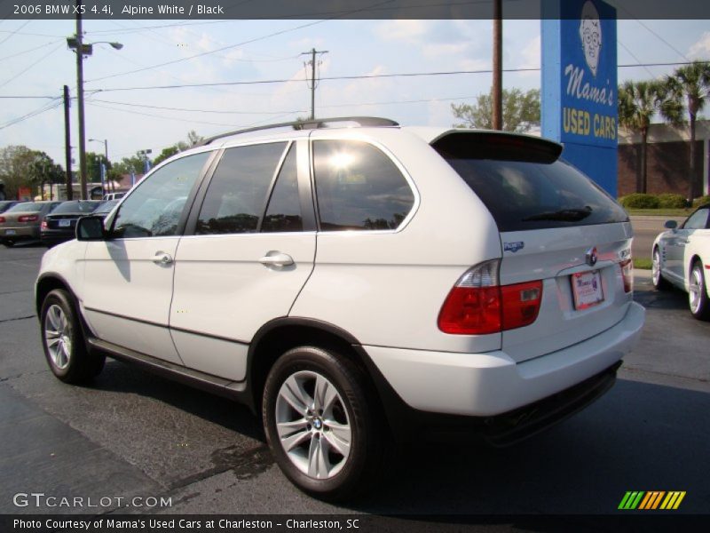 Alpine White / Black 2006 BMW X5 4.4i