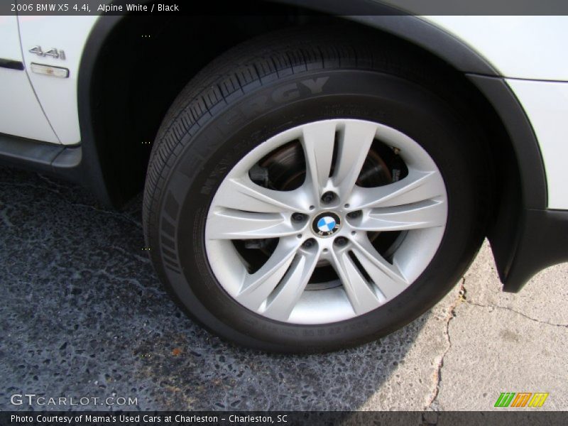 Alpine White / Black 2006 BMW X5 4.4i