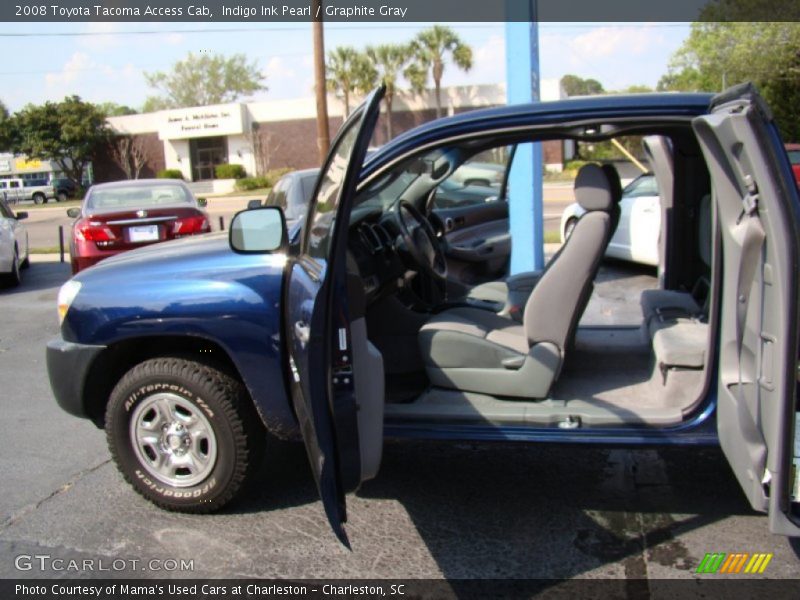 Indigo Ink Pearl / Graphite Gray 2008 Toyota Tacoma Access Cab